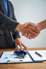 Car dealers facilitate insurance finance agreements, ensuring safety and security for clients....