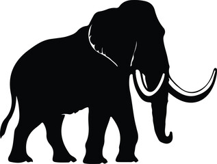 mastodon silhouette