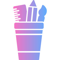 Pencil Cup Icon