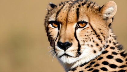 A-Cheetah-With-Its-Distinctive-Tear-Marks-On-Its-F- 2