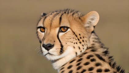 A-Cheetah-With-Its-Distinctive-Tear-Marks-On-Its-F- 3
