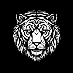 Tiger - High Quality Vector Logo - Vector illustration ideal for T-shirt graphic