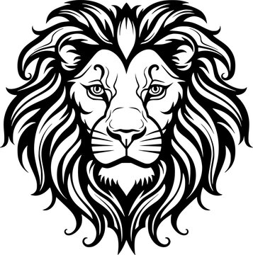 Cecil - Black and White Isolated Icon - Vector illustration