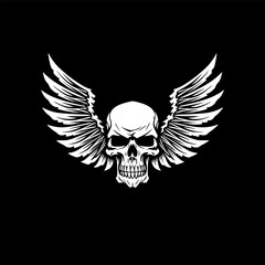 Skull - High Quality Vector Logo - Vector illustration ideal for T-shirt graphic