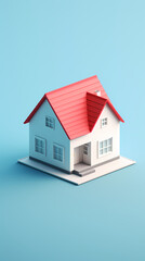 model house, real estate finance