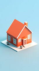 model house, real estate finance