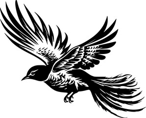 Obraz premium Bird - High Quality Vector Logo - Vector illustration ideal for T-shirt graphic