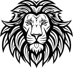 Cecil - Black and White Isolated Icon - Vector illustration