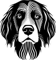 Fototapeta premium Dog - High Quality Vector Logo - Vector illustration ideal for T-shirt graphic
