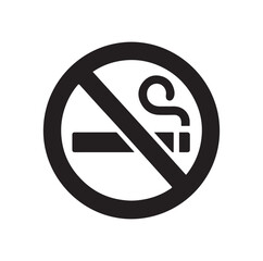 no Smoking icon vector, illustration logo template