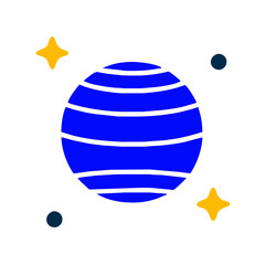 Galaxy icon vector graphics element silhouette sign symbol illustration