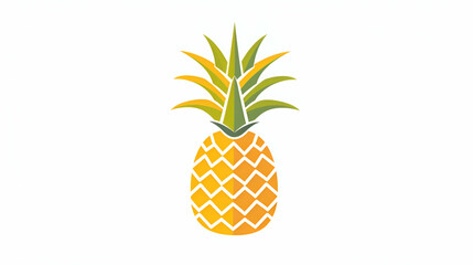 Pineapple clipart, pineapple vector illustration, pineapple clipart juice, premium ananas logo, pineapple template, fresh ananas isolated on white 