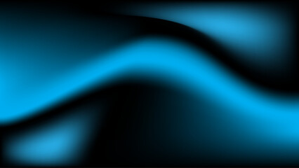 Blue Light and Black Color Background