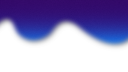 Blue waves, color gradient rough abstract background shine bright light and glow template empty space, grainy noise grunge texture on transparent background cutout