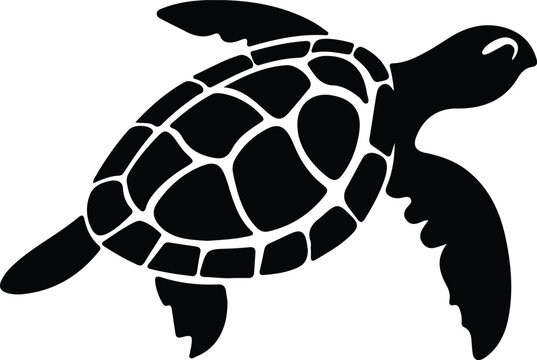 recommend clip art: sea turtle silhouette