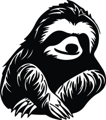 sloth silhouette