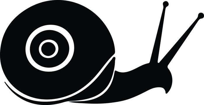 recommend clip art: snail silhouette