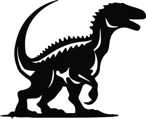 Thescelosaurus silhouette