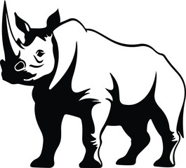 Obraz premium Torosaurus silhouette