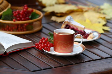 cup of tea and a book