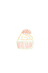 cupcake with icing
