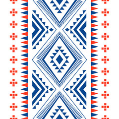 vector oriental native seamless pattern design, designed for surface pattern, textiles, interior decorations, crafts, graphics, and backgrounds. embroidery stripe pattern.