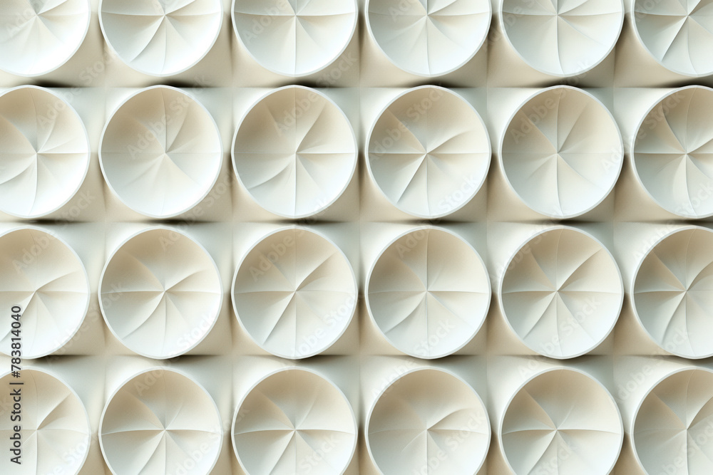 Poster an abstract 3d pattern. background image. created with generative ai technology.
