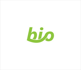 bio logo design vector design, bio icon logo design