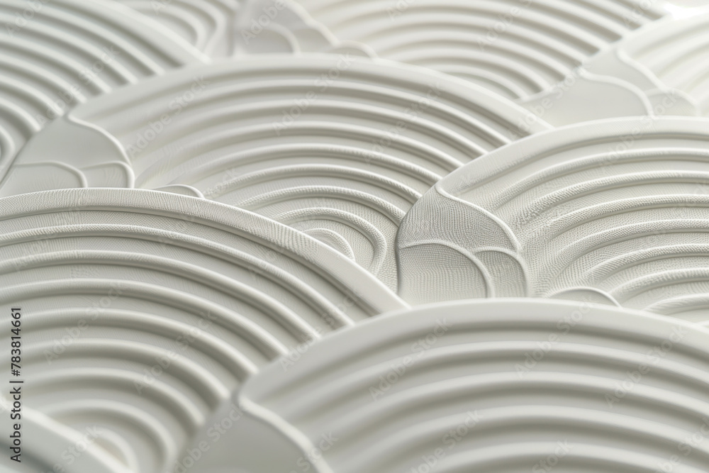 Poster an abstract 3d pattern. background image. created with generative ai technology.