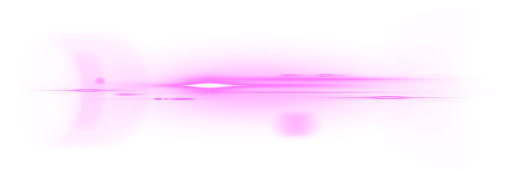 Lens flare light effect.