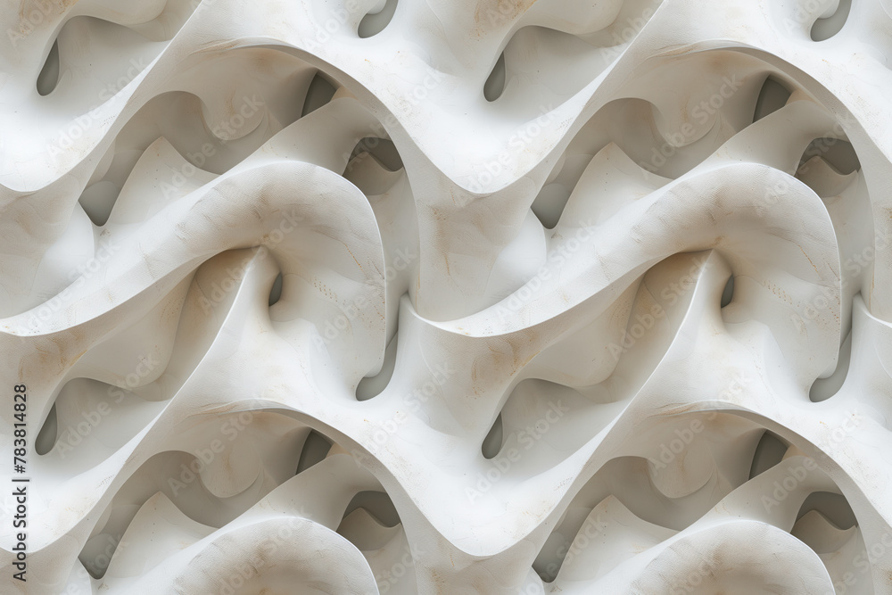 Poster an abstract 3d pattern. background image. created with generative ai technology.