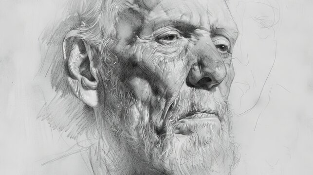 drawing man portrait