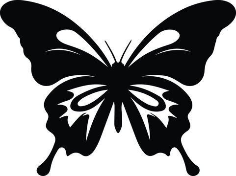 Ulysses butterfly silhouette