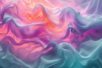 Abstract background with fluid colorful textures