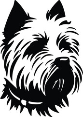 west highland white terrier silhouette