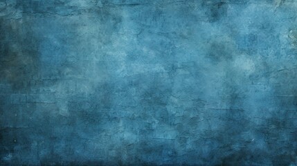 Obraz premium A vintage blue grungy texture with a distinctive black border creating a striking visual contrast. Generative AI