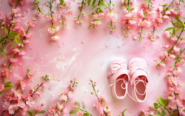 Newborn, maternity and child background 
