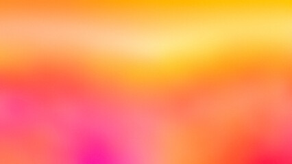 abstract gradient background: Blooming Brilliance: Joyful Pink, Orange and Yellow Floral Gradient