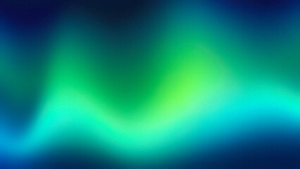 abstract gradient background: Arctic Majesty: Ethereal Northern Lights Gradient in Blue and Green