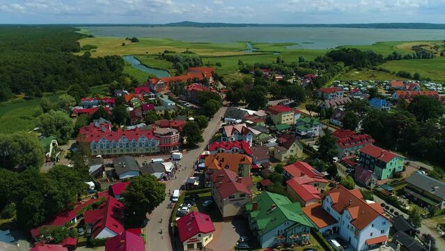 Beautiful Landscape Rowy Piekny Krajobraz Aerial View Poland