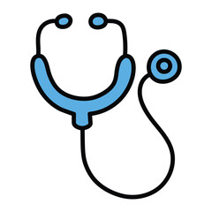 stethoscope - set of pharmacy icons that include symbols for medicine, bandages, medication, prescriptions, treatments, health, and syringes, in vector format for easy customization