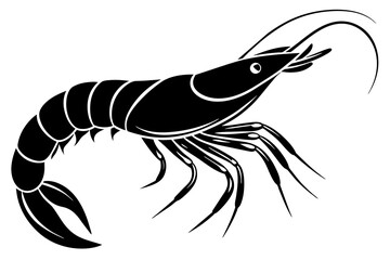 svg, --shrimp-silhouette-vector