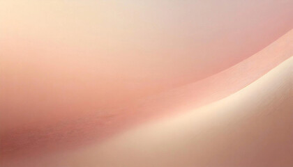 Calming gentle pale peach pink beige, gradient abstract background for design. - 783835815