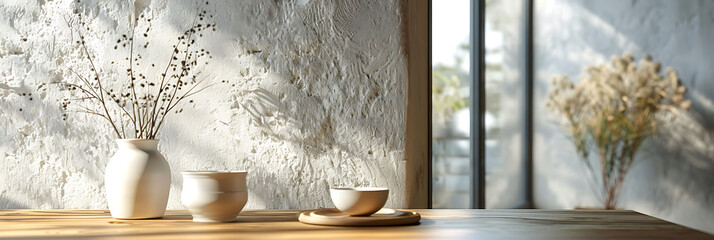 Close-up of a textured accent wall in a dining room, hyperrealistic photography of modern interior design