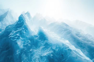 Crédence de cuisine en verre imprimé Everest snow covered mountains