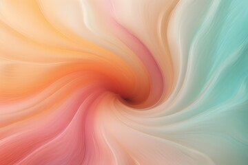 Captivating Cosmic Vortex of Vibrant Color Swirls and Spiraling Energy Waves against Futuristic Digital Background