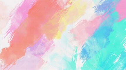 Abstract shapes water colors background