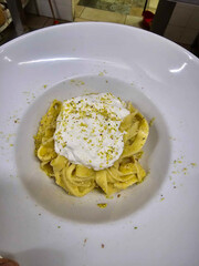 Close-up photography of Italian pasta