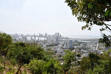 Ciudad de Cartagena de Indias vista desde el Cerro de la Popa.