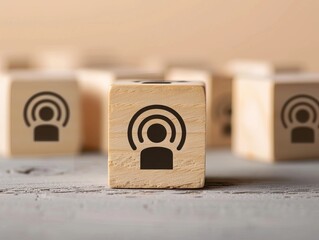 Illustration representing the inbound marketing strategy concept, emphasizing customer retention, digital marketing, and the creation of attraction for customer groups in business